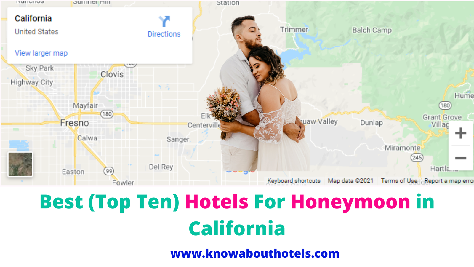 Best (Top Ten) Hotels For Honeymoon in California Knowabouthotels